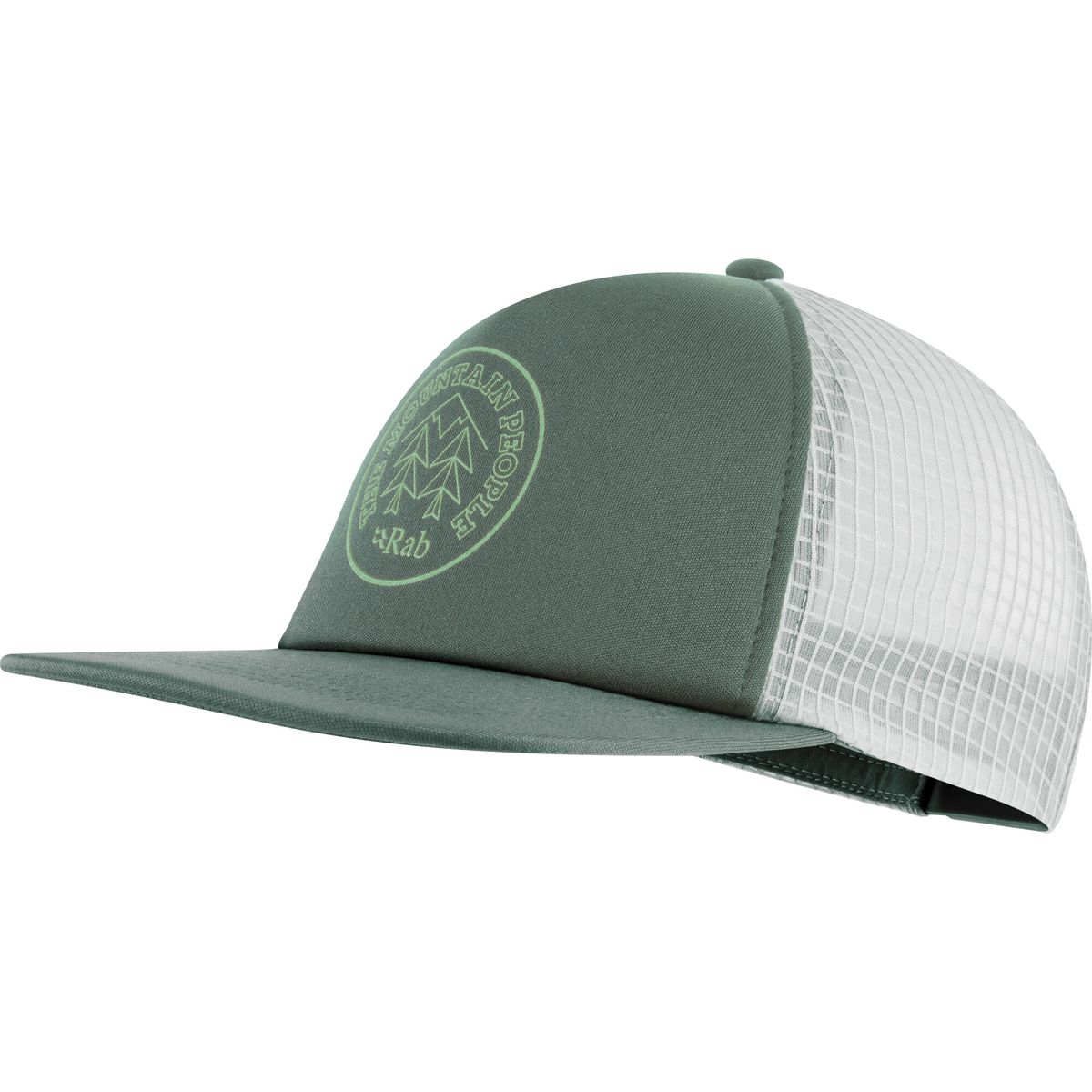 Rab Cirque Print Cap sage/pewter (SPE) OS QAB-65-SPE-ONE