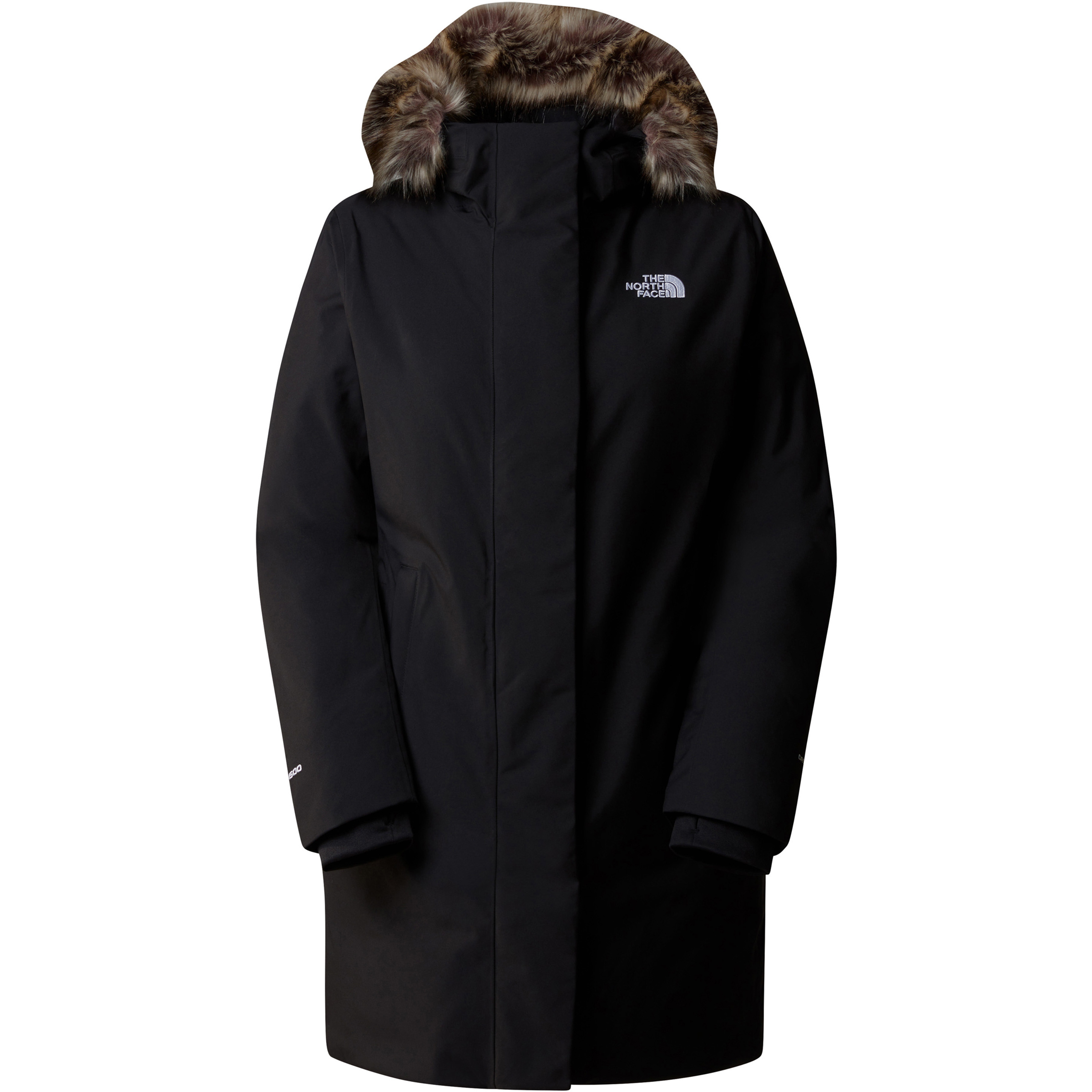 The North Face Arctic Parka Damen Winterjacke schwarz Größe L Lifestyle Wasserdicht Wasserabweisend