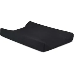 Jollein Wickelauflagenbezug Frottee 50x70cm - Black (50 x 70 cm)