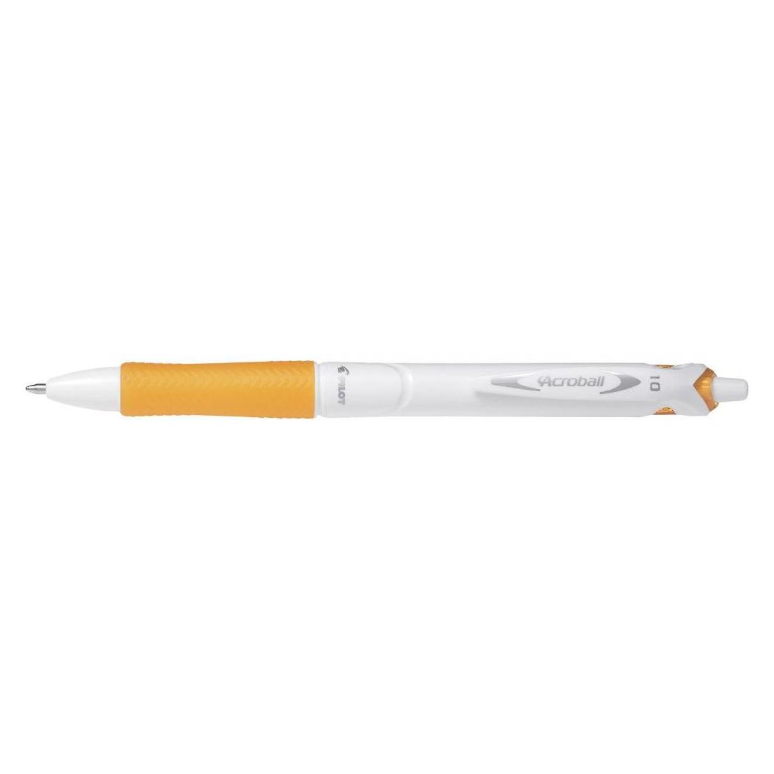 Pilot Kugelschreiber Acroball White orange (1x) (BAB-15M-WOO-BG 2087706)
