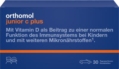 Orthomol pharmazeutische ORTHOMOL Junior C plus Kautabl.Waldfrucht 120 g 10013239