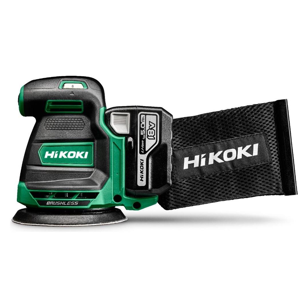 Hikoki Akku Exzenterschleifer Set SV1813DA 5,0 Ah (Exzenterschleifer) (37630277)