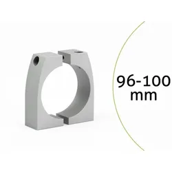 MonLines MBR100S Befestigungsring für Säulen 96-100mm silber