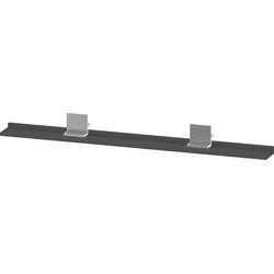 Duravit Sivida Ablage, Halterung chrom, 1280x115x35mm, SV7435010490000, Farbe: Graphit matt