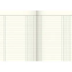 Geschäftsbuch, A5, 40 Blatt, 1 Spalte