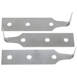 KS Tools Edelstahl-Ziehklingen-Satz,Klingenlänge 25mm,3-tlg - 140.2356