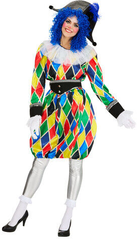 buttinette Kleid "Harlekin", klassisch