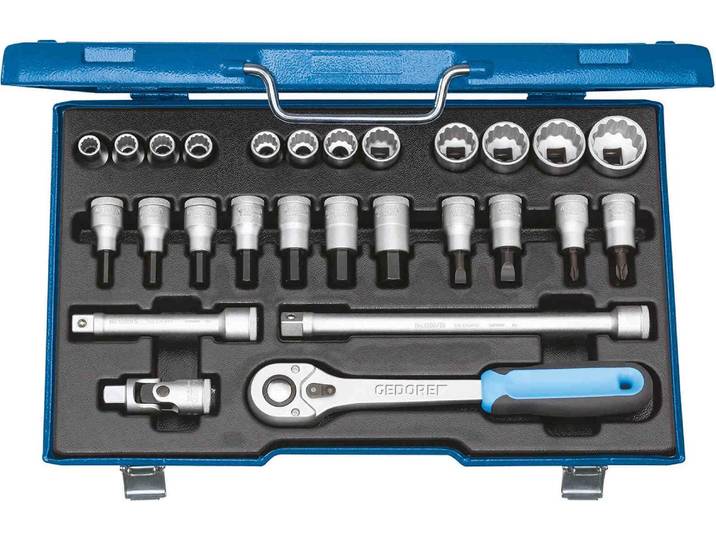 Jeu de douilles 1/2\ 27 pièces D19 IMU-10 Gedore 4010886614006
