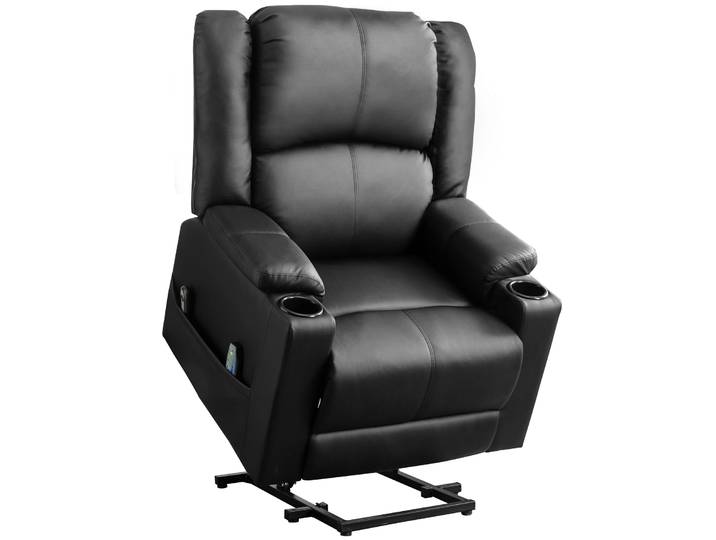 Fauteuil inclinable électrique COMHOMA, fauteuil TV inclinable, fauteuil de massage avec fonction inclinable, fauteuil avec aide à la verticalisation, fauteuil inclinable électrique pour personnes