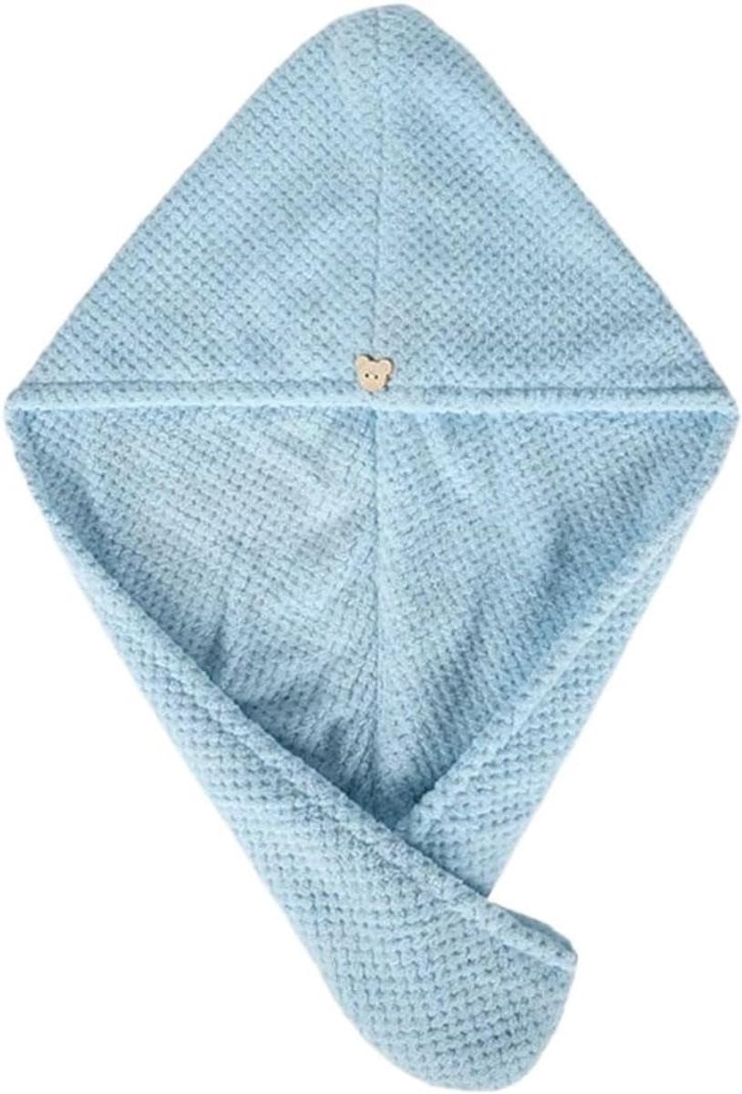 Haardroogdoek Haarwikkel Tulband Handdoek voor Snel Haar Drogen - Veelkleurig - One Size