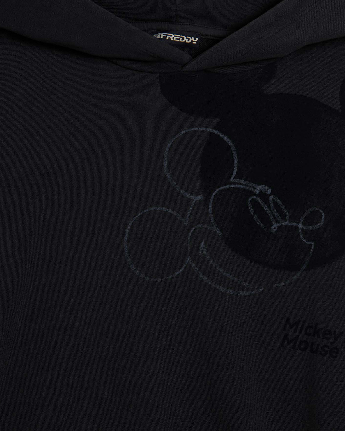 Freddy Delave' Topolino W - Felpa - Donna - Nero XS