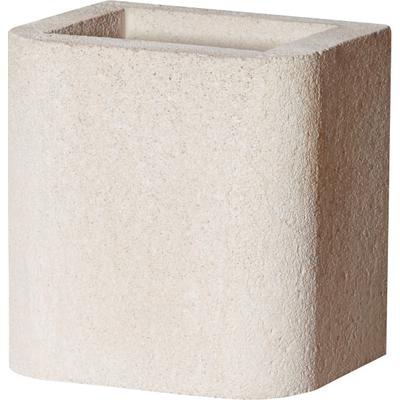 Schornsteinverlängerung BUSCHBECK "Standard", weiß, T:33cm, Beton, Schornsteine