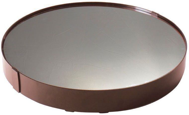 Abert Piatto Tondo Refrigerato Corten Diam. 43 H. 5,5 cm Cosmo