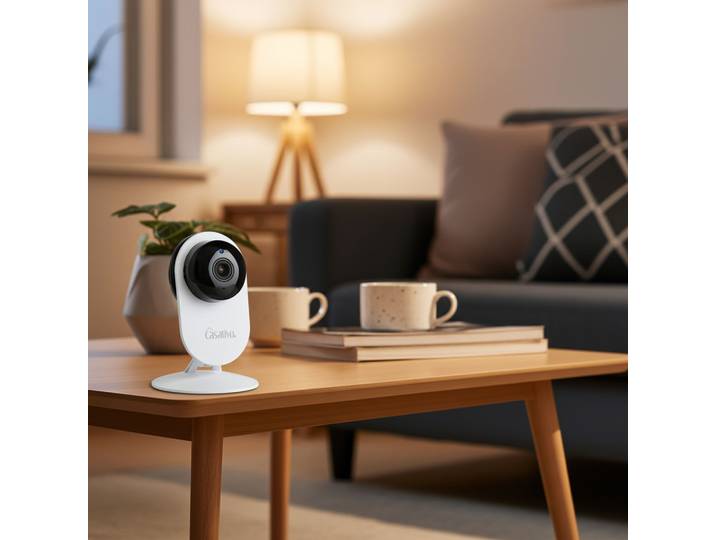 Hochauflösende Full-HD-IP-Überwachungskamera mit, Nachtsicht, Bewegungserkennung