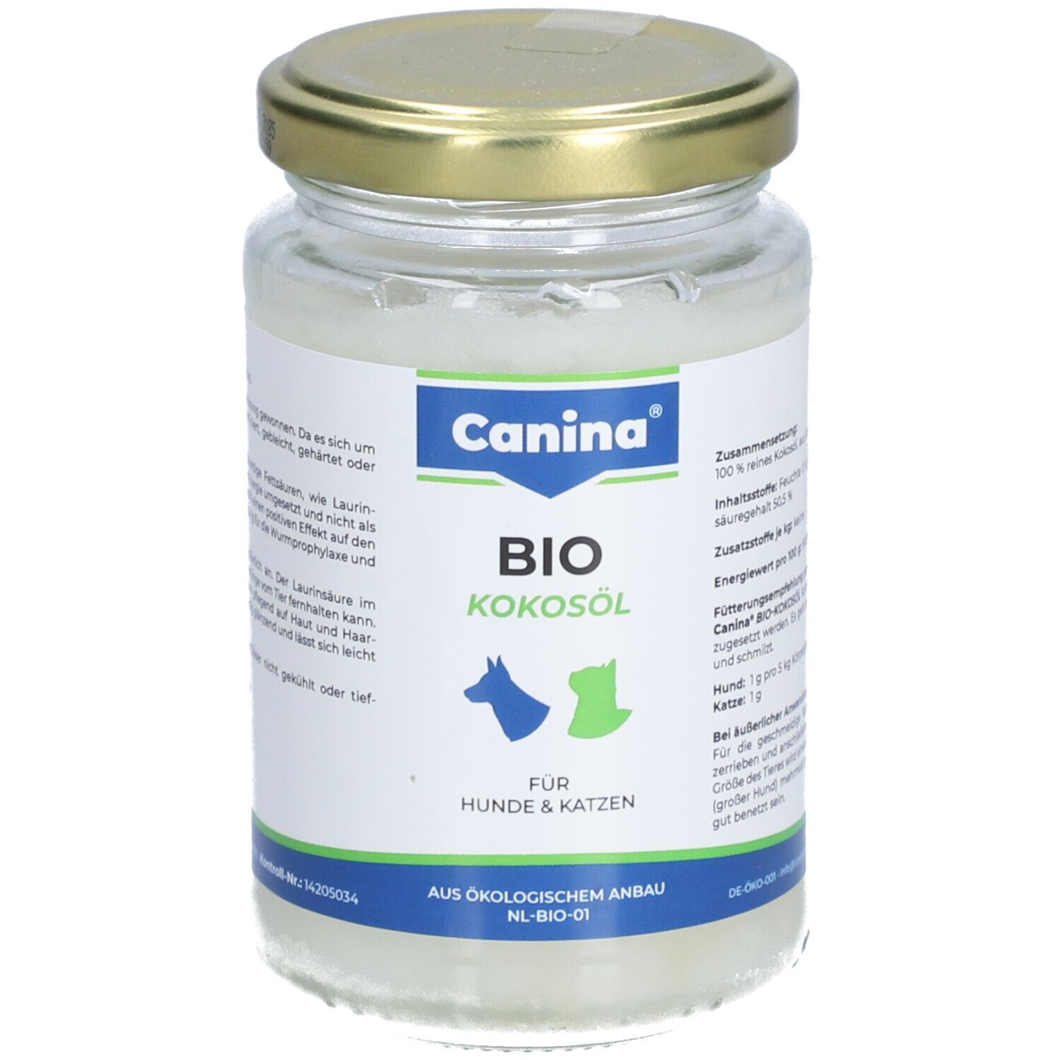 Kokosöl f.Hunde und Katzen 200 ml Öl