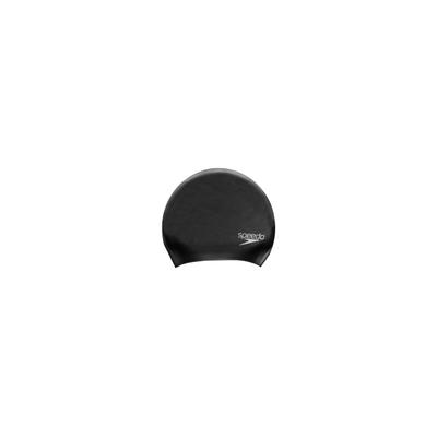 Badekappe SPEEDO "LONG HAIR CAP AU PINK", schwarz, Badekappen, für langes und mittellanges Haar, aus latexfreiem Silikon