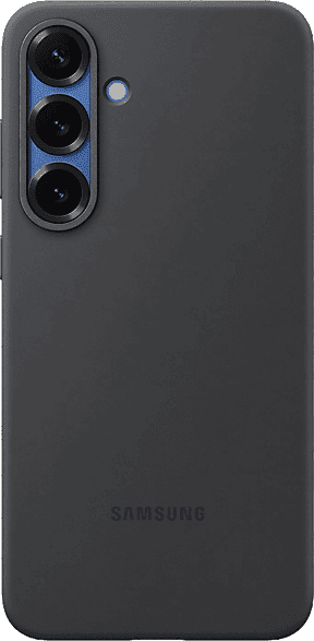 Funda móvil - Samsung, Para Galaxy S25 Plus, De Silicona, Negro
