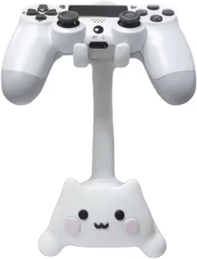 Inspire Picks Cute Cat Shaped Game Controller Stand For PS5, Xbox & Switch white