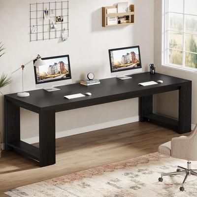 Envelor "Tribesigns 86"" Two Person Desk, Long Computer Desk Conference Table for Home Office"
