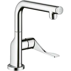 hansgrohe, Küchenarmatur, Einhebel-Spültischmischer Sel AXOR CITTE DN 15 brushed black chrome