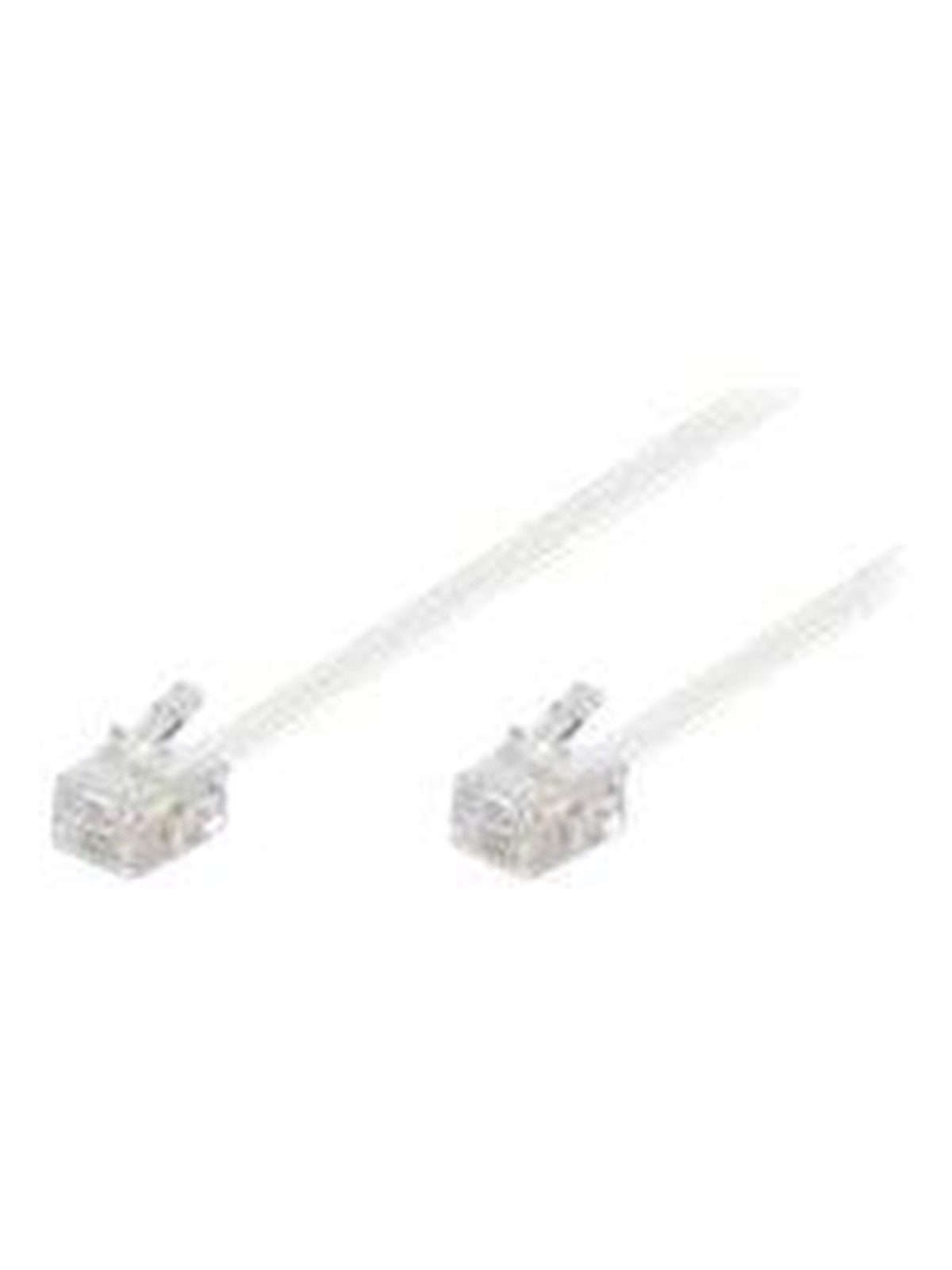 Pro Modular telephone cable - Weiß - 10m
