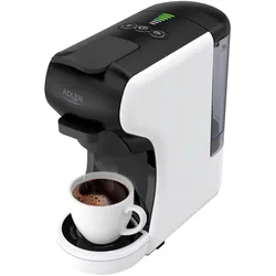 Adler Ekspres przelewowy AD 4386 Multi-Kapsulu ekspresy espresso 0.6L 3000W AD 4386 (5905575911100), Siebträgermaschine, Schwarz