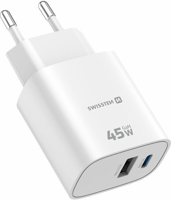 CARREGADOR SWISSTEN EDGE 45W BR