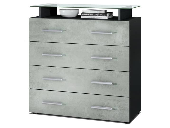 KOMMODE Pavos Beton Oxid Optik