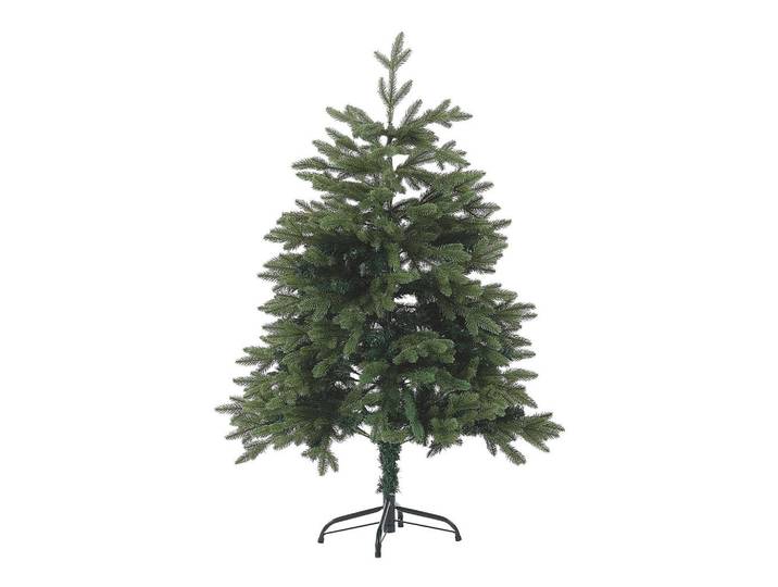 Beliani Weihnachtsbaum 120 cm Grün Huxley, Kunststoff, 120 cm, Dekoration, Weihnachtsdekoration, Christbäume & Zubehör