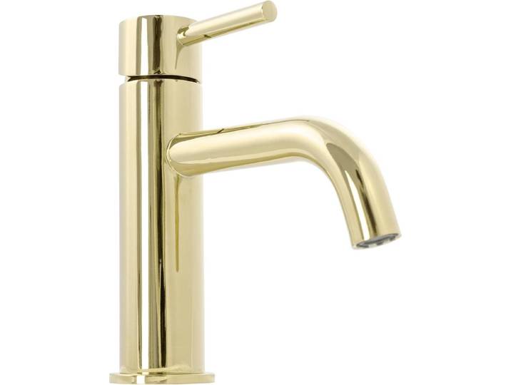 Rea Lungo Gold Low - Wastafelkraan - Goud