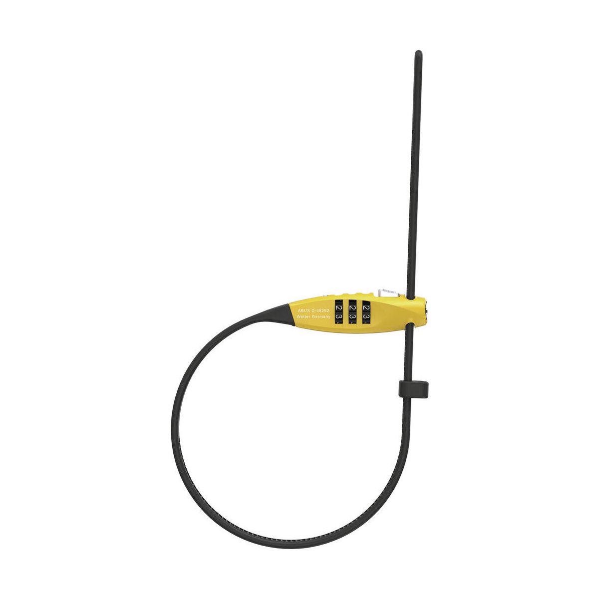 Abus Combiflex 45 YE Travelguard gelb 45 cm / 52 cm 95601