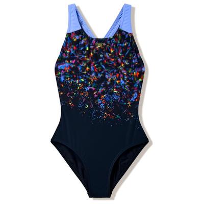 Speedo - Kid's Print Splashback Swimsuit - Badeanzug Gr 152 blau
