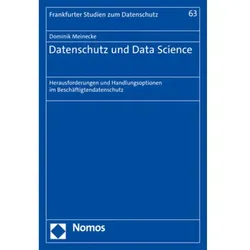 Datenschutz und Data Science, Fachbücher von Dominik Meinecke
