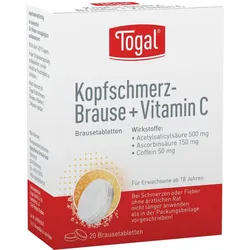Togal Kopfschm Brause+vit 20 ST