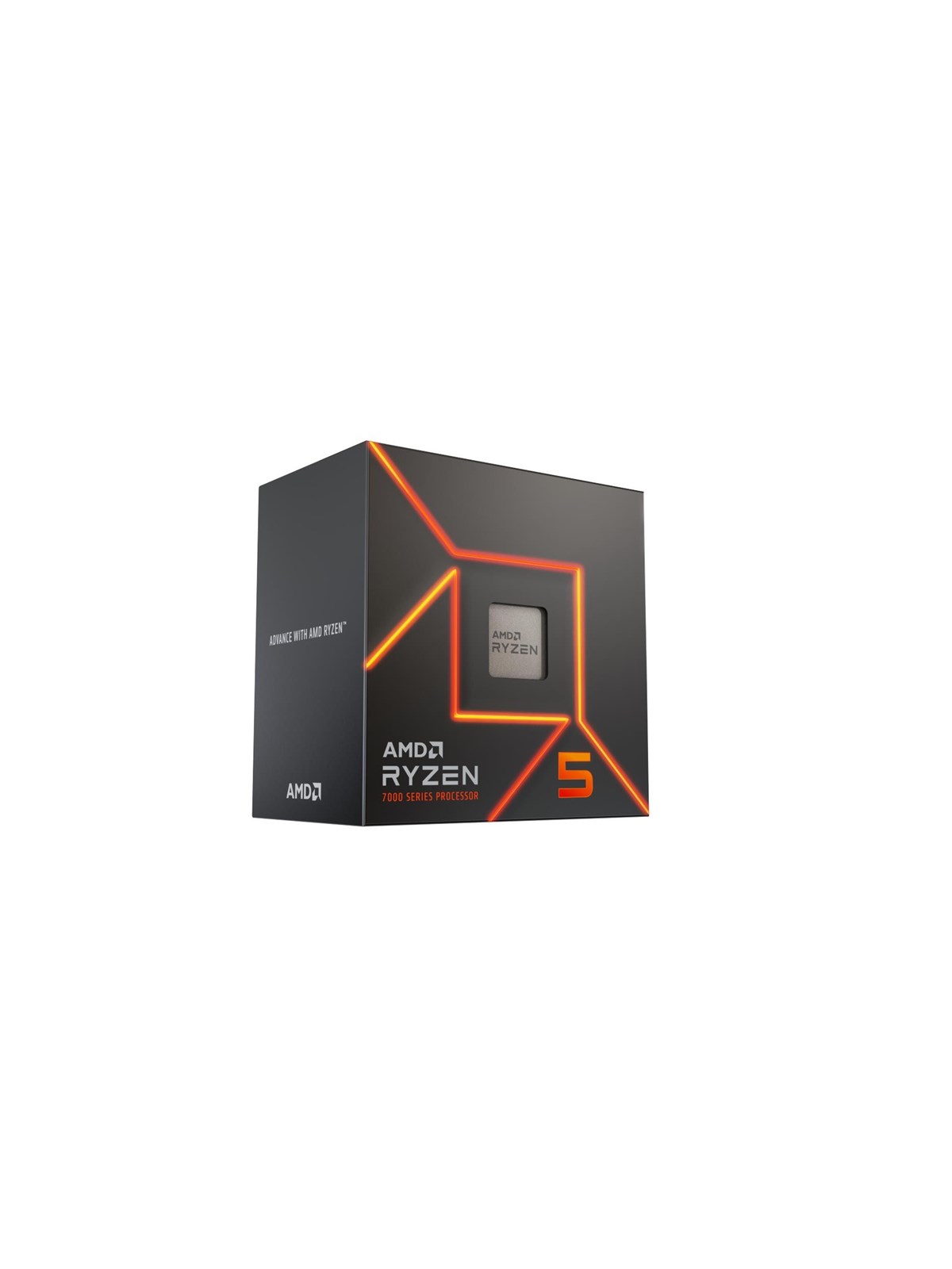 AMD Ryzen 5 7400 Wraith Stealth CPU - 6 Kerne - 3.3 GHz - AMD AM5 - AMD Boxed (mit Kühler)