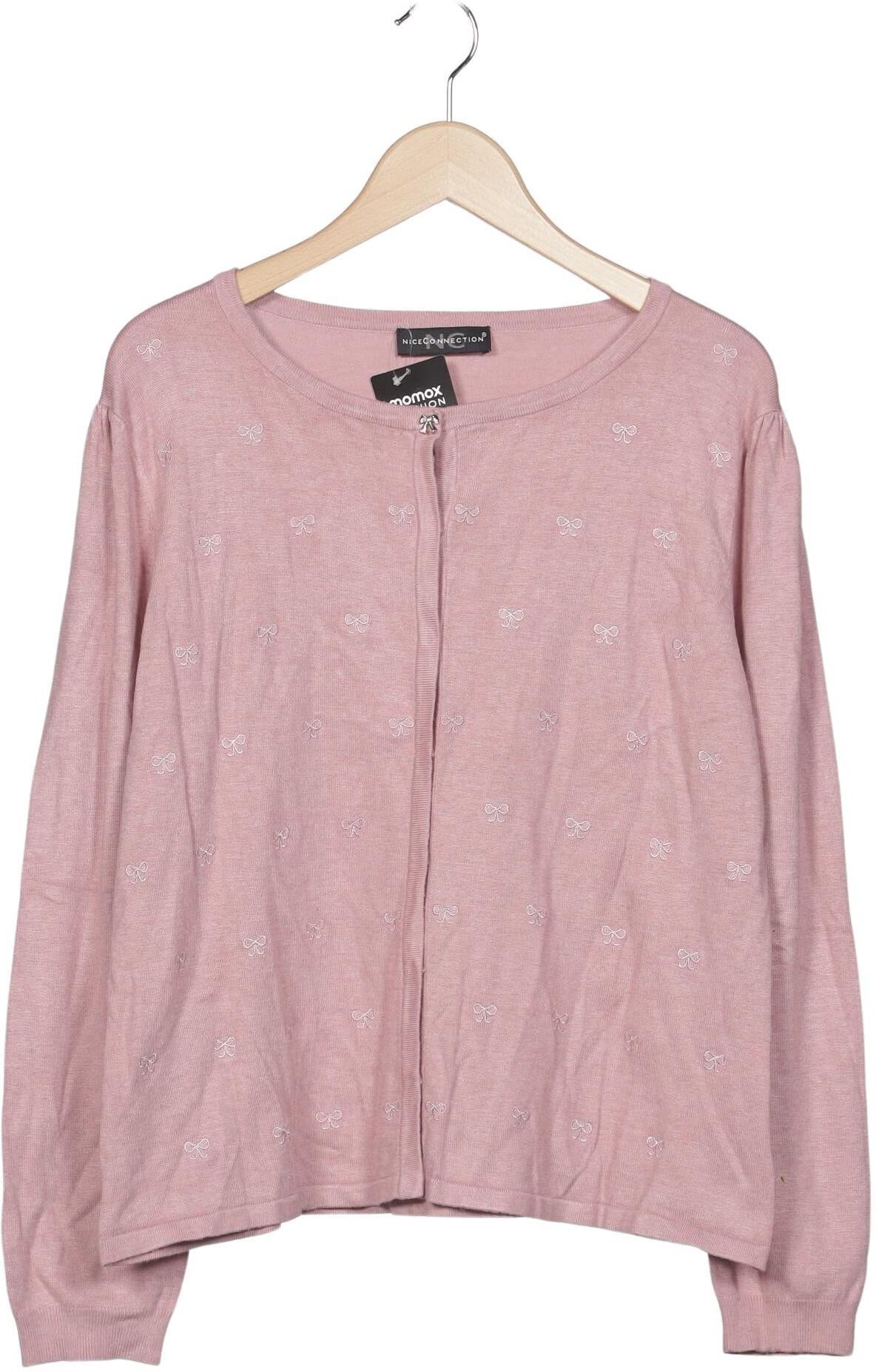 Nice Connection Damen Strickjacke, Pink, Gr. Xxl, kein / Etikett - Second Hand