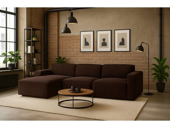 Kaiser Möbel Ecksofa Ecksofa Cursal L-Form – modular, modern, unvergleichlich bequem, Einzelsofa