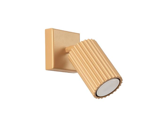 Design Wandlampe „Karbon II“ Gold Sollux Lighting