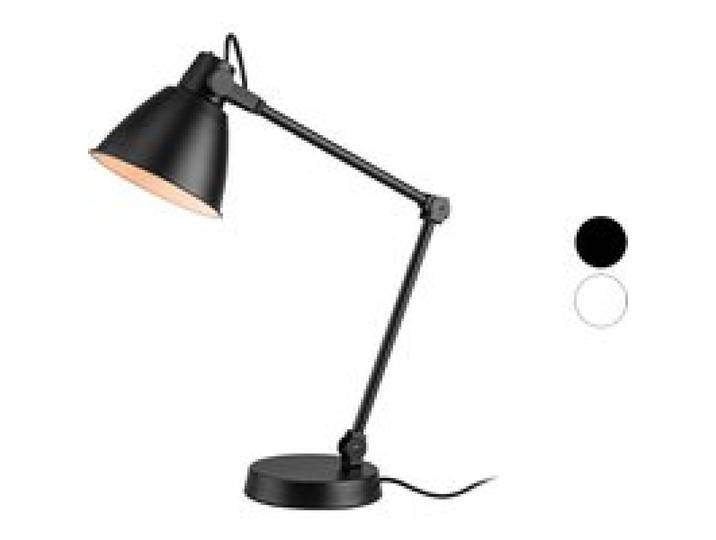 LIVARNO HOME Lampe de bureau LED, avec bras articulé à ressort inclinable.