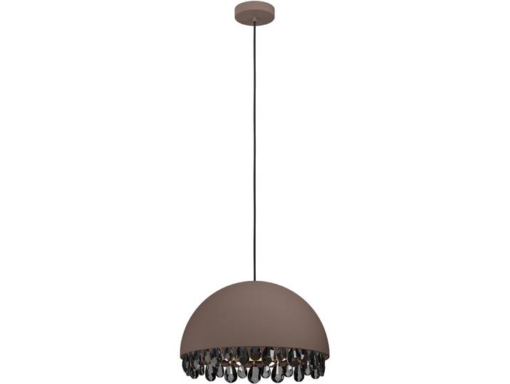 Eglo Pendellampe Gaetano 2 Kaffeebraun Stahl B 45 cm