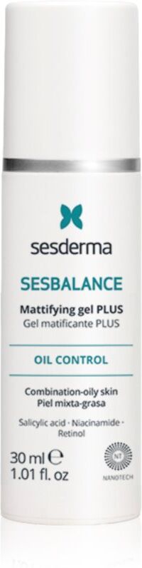 Sesderma Sesbalance Mattifying Gel Plus mattifying night gel for oily and combination skin 30 ml