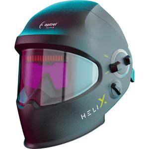 Optrel Schweißhelm Helix 2.5, 1050.010, schwarz, Automatik, MIG, MAG, WIG & Plasma, Akku & Solar