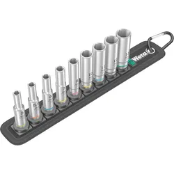 WERA 05004525001 - Steckschlüsseleinsatz-Satz, Außensechskant, 1/4"-Antrieb