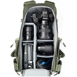 Think Tank Backlight Sprint Montane Green (1015313595) (Fotorucksack, 15 l), Kameratasche, Grün, Schwarz