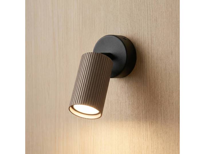 Deckenspot Tune, 1-flammig, braun, Metall, Ø 15 cm, GU10 Tune TK Lighting, dimmbar, braun / rost, für Wohn- / Esszimmer, Aluminium, Strahler