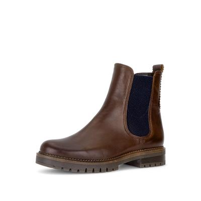 Chelseaboots GABOR "Chelsea Boot", Damen, Gr. 37, braun, Schuhe Chelseaboots