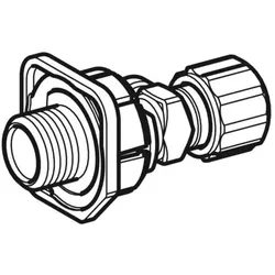 Geberit Wasseranschluss mit Absperrventil 240269001 für UP200