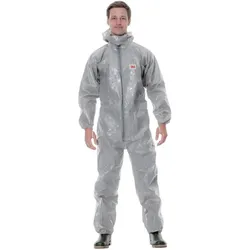 3M, Schutzanzug + Arbeitsoverall, Schutzanzug 4570 Grösse XXL grau PSA-Kategorie III (XXL)
