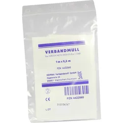 Verbandmull 1mx0.5M Unsteril 1 ST