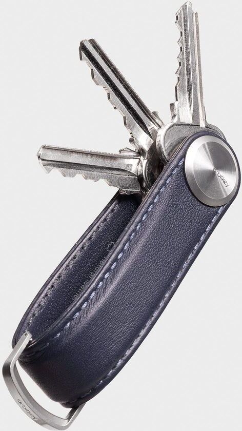 Orbitkey - Key Organiser Pro Leather - Sapphire